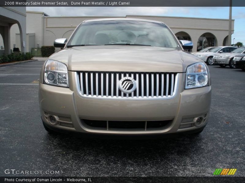 Dune Pearl Metallic / Light Camel 2008 Mercury Sable Premier Sedan