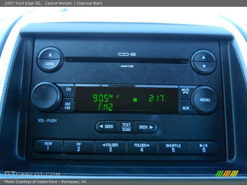 Carbon Metallic / Charcoal Black 2007 Ford Edge SEL