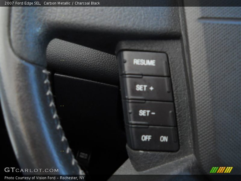 Carbon Metallic / Charcoal Black 2007 Ford Edge SEL
