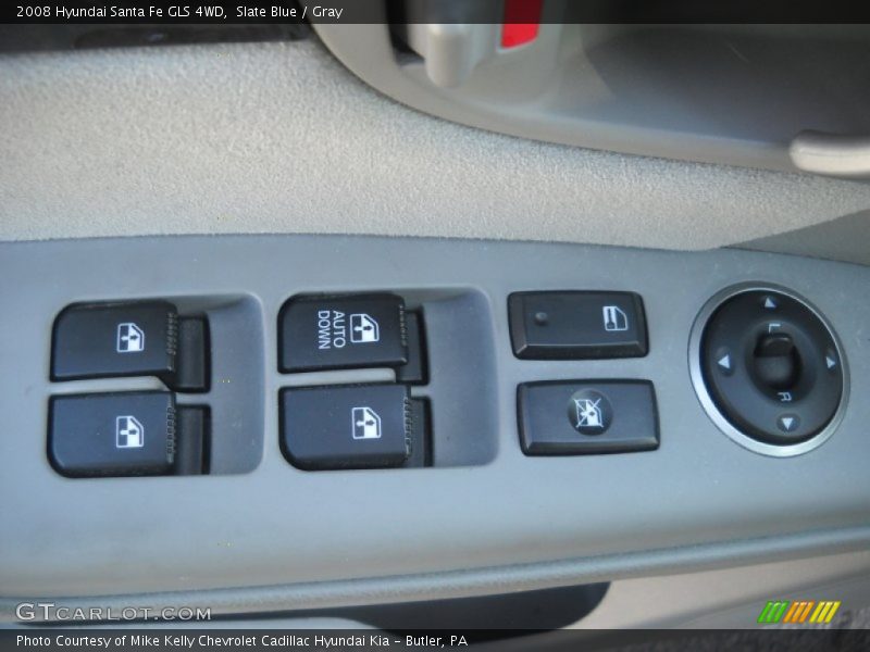 Slate Blue / Gray 2008 Hyundai Santa Fe GLS 4WD