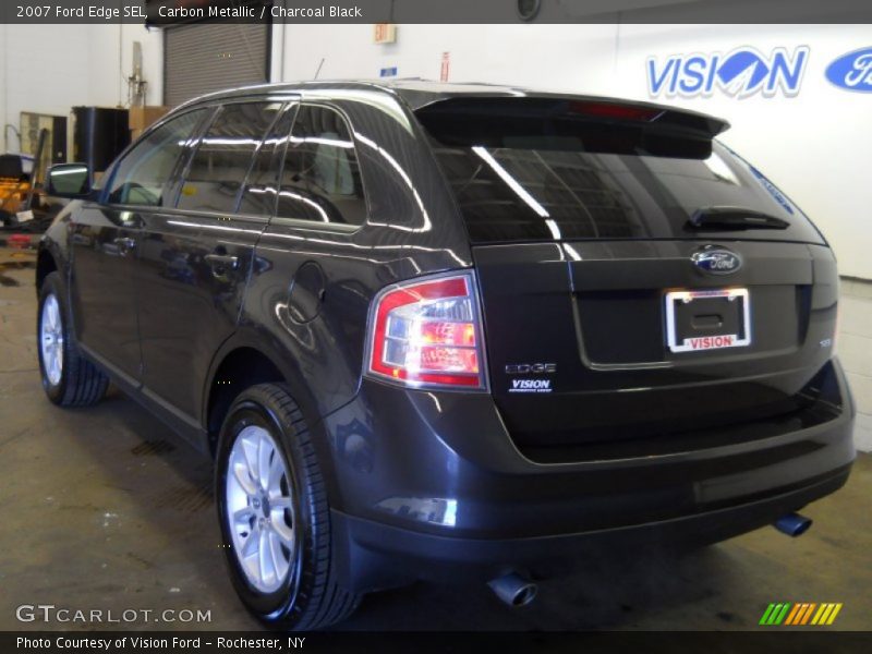 Carbon Metallic / Charcoal Black 2007 Ford Edge SEL