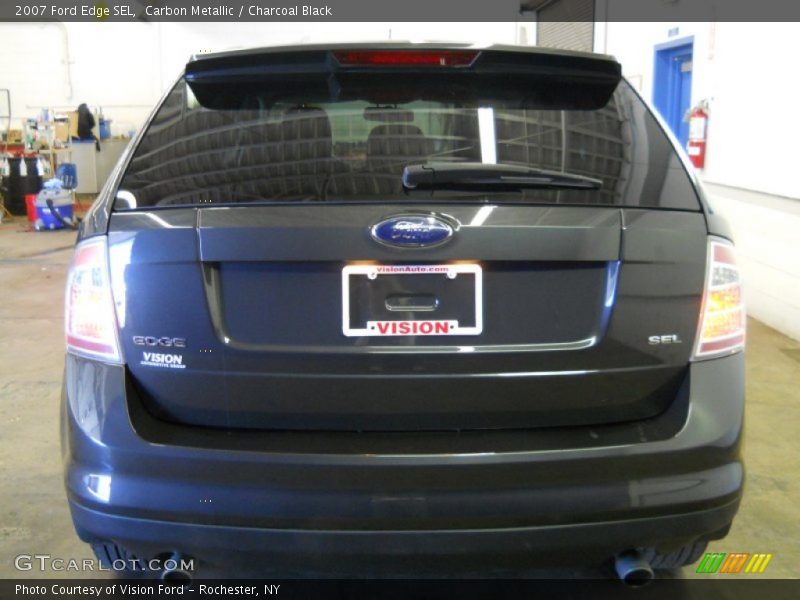 Carbon Metallic / Charcoal Black 2007 Ford Edge SEL