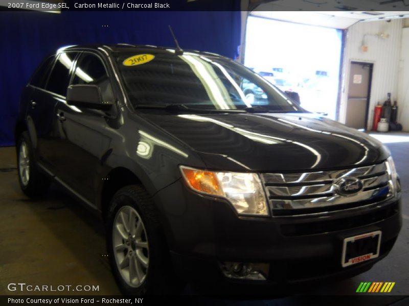 Carbon Metallic / Charcoal Black 2007 Ford Edge SEL