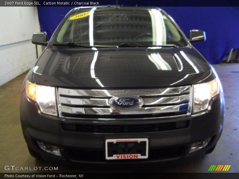 Carbon Metallic / Charcoal Black 2007 Ford Edge SEL