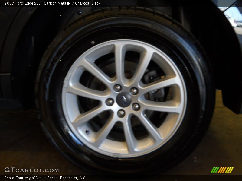 Carbon Metallic / Charcoal Black 2007 Ford Edge SEL