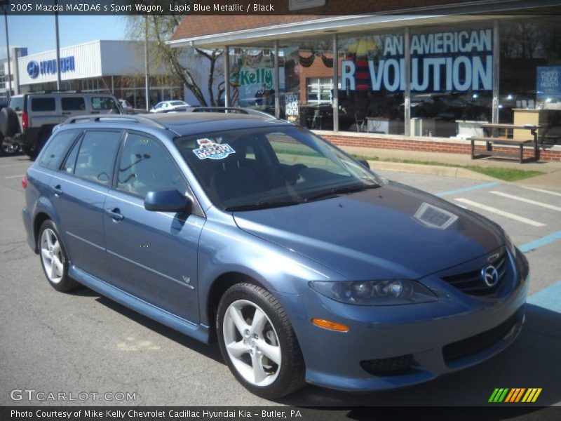 Lapis Blue Metallic / Black 2005 Mazda MAZDA6 s Sport Wagon