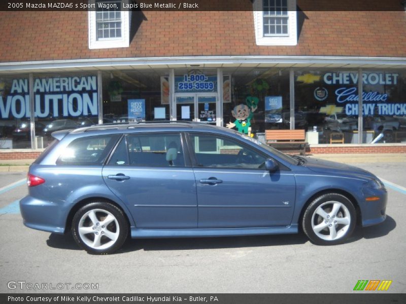 Lapis Blue Metallic / Black 2005 Mazda MAZDA6 s Sport Wagon