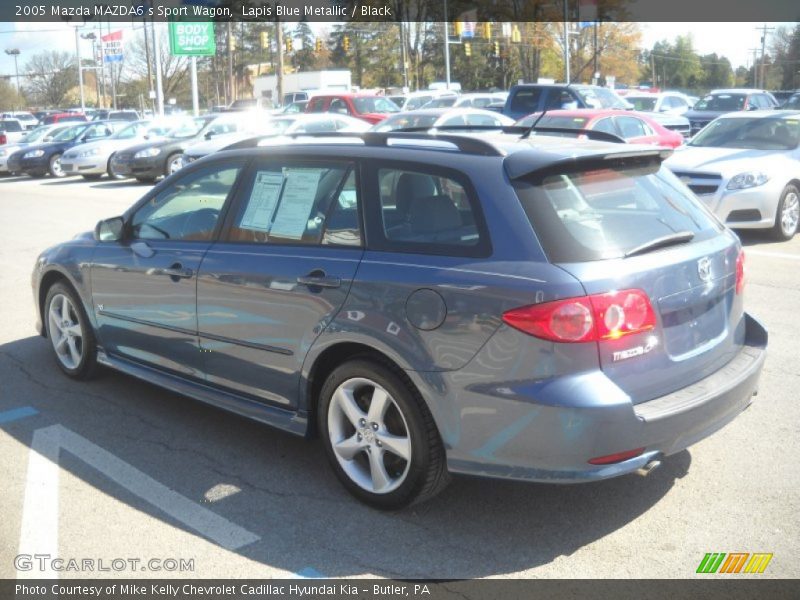 Lapis Blue Metallic / Black 2005 Mazda MAZDA6 s Sport Wagon