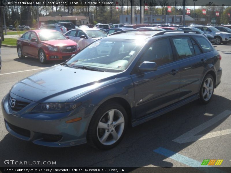 Lapis Blue Metallic / Black 2005 Mazda MAZDA6 s Sport Wagon