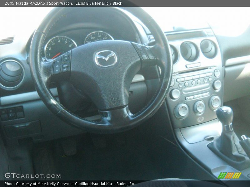 Lapis Blue Metallic / Black 2005 Mazda MAZDA6 s Sport Wagon