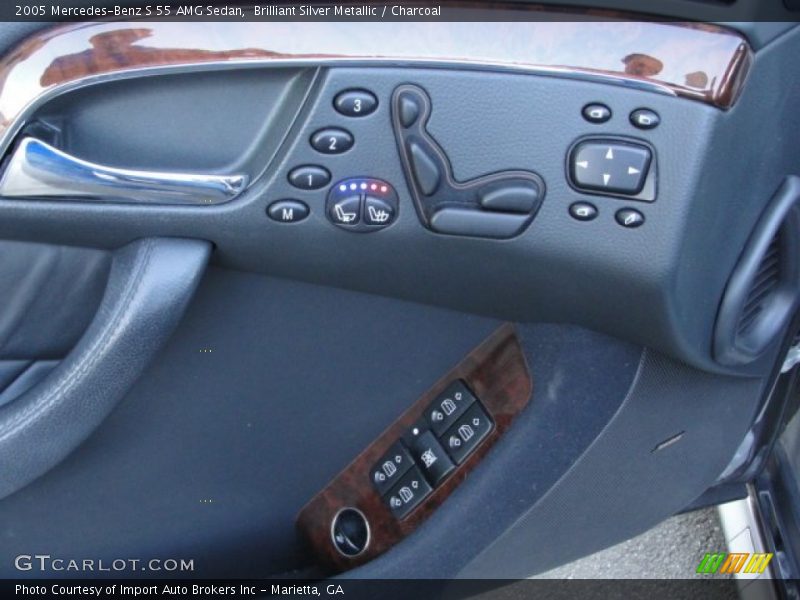 Controls of 2005 S 55 AMG Sedan