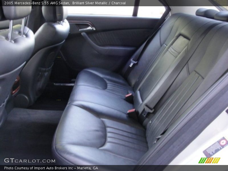  2005 S 55 AMG Sedan Charcoal Interior