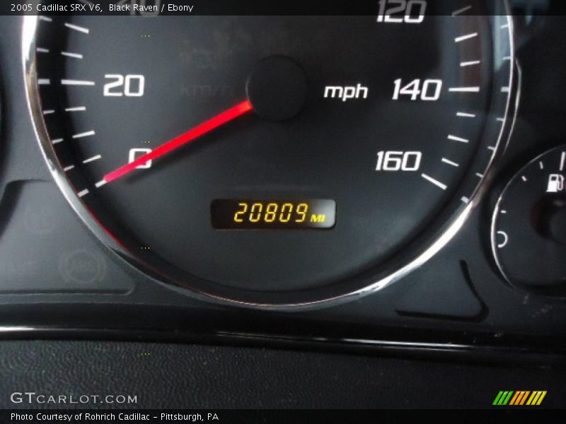 Black Raven / Ebony 2005 Cadillac SRX V6