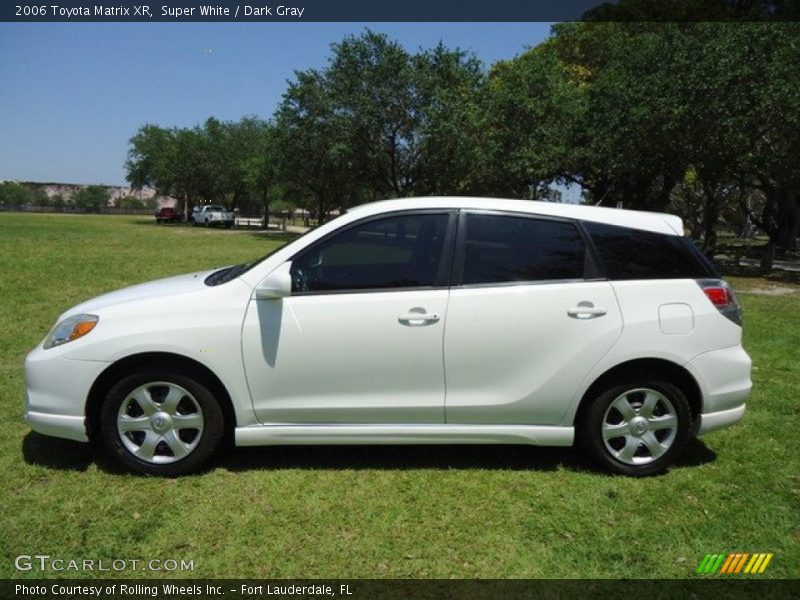 Super White / Dark Gray 2006 Toyota Matrix XR
