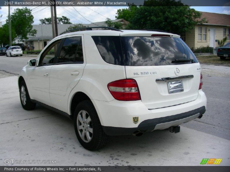 Alabaster White / Macadamia 2007 Mercedes-Benz ML 320 CDI 4Matic