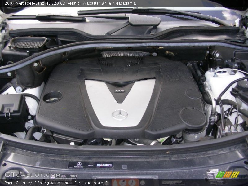 Alabaster White / Macadamia 2007 Mercedes-Benz ML 320 CDI 4Matic