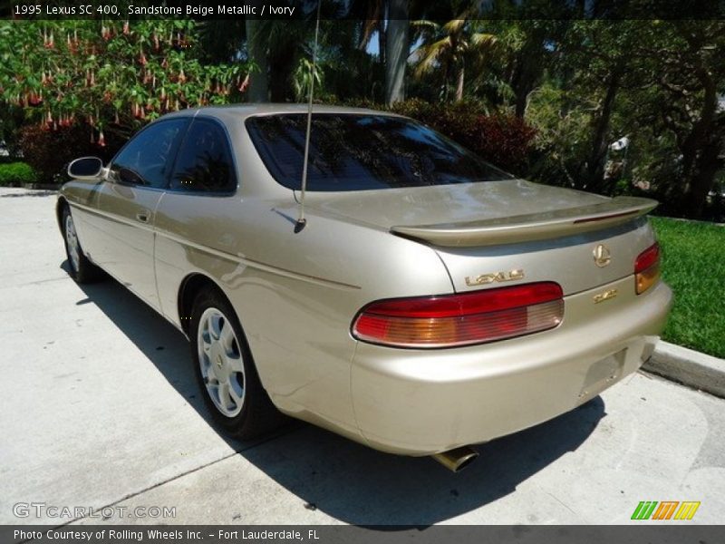 Sandstone Beige Metallic / Ivory 1995 Lexus SC 400