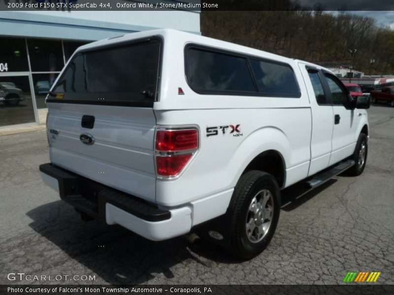 Oxford White / Stone/Medium Stone 2009 Ford F150 STX SuperCab 4x4