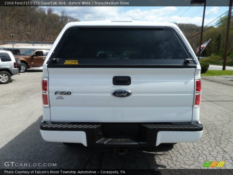 Oxford White / Stone/Medium Stone 2009 Ford F150 STX SuperCab 4x4