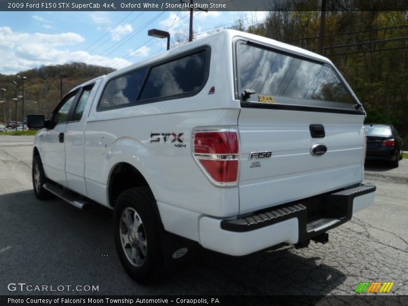 Oxford White / Stone/Medium Stone 2009 Ford F150 STX SuperCab 4x4
