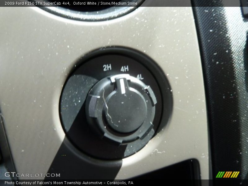 Oxford White / Stone/Medium Stone 2009 Ford F150 STX SuperCab 4x4