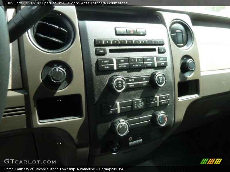 Oxford White / Stone/Medium Stone 2009 Ford F150 STX SuperCab 4x4