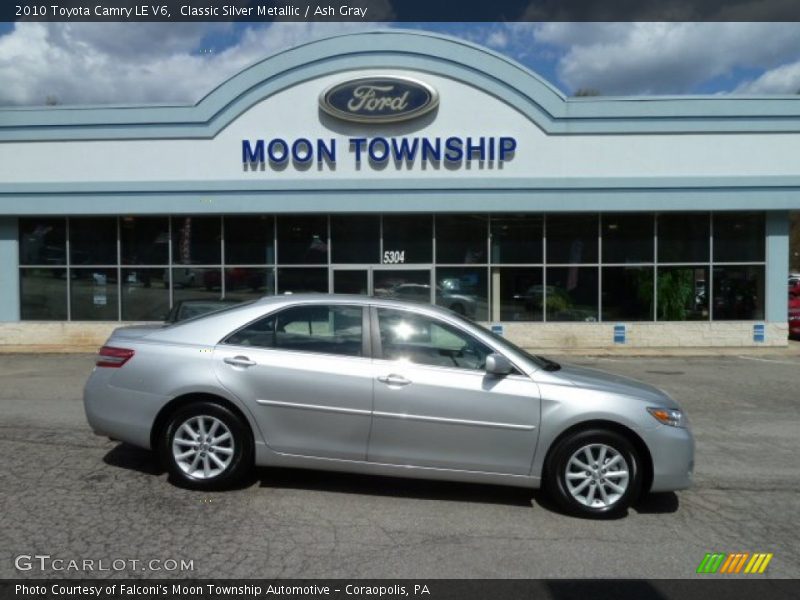 Classic Silver Metallic / Ash Gray 2010 Toyota Camry LE V6