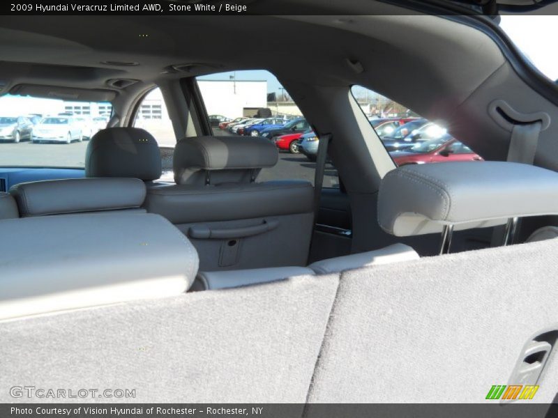 Stone White / Beige 2009 Hyundai Veracruz Limited AWD
