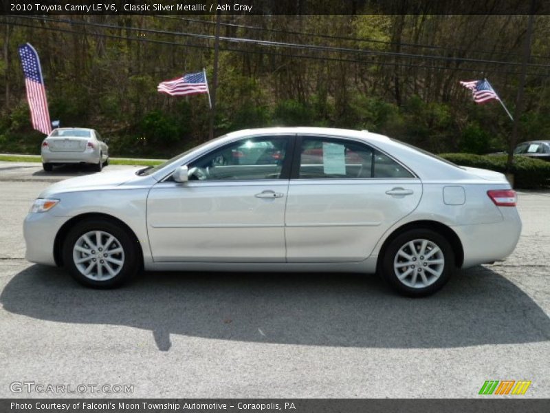 Classic Silver Metallic / Ash Gray 2010 Toyota Camry LE V6