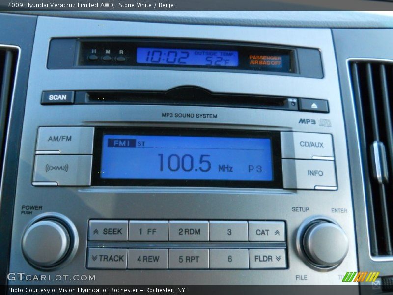 Audio System of 2009 Veracruz Limited AWD