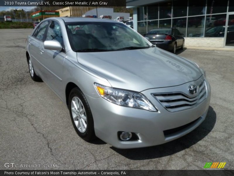 Classic Silver Metallic / Ash Gray 2010 Toyota Camry LE V6