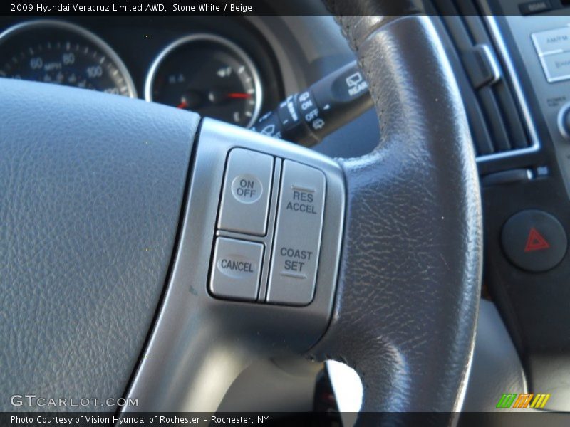 Controls of 2009 Veracruz Limited AWD