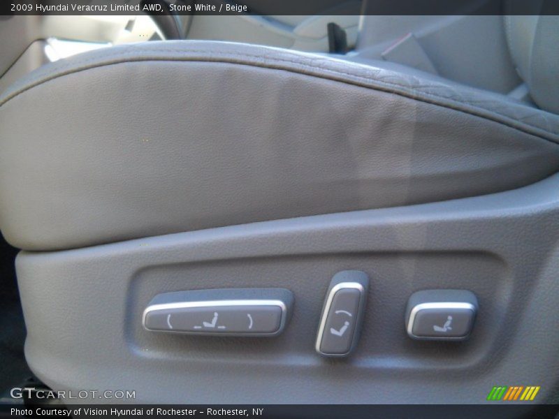 Controls of 2009 Veracruz Limited AWD