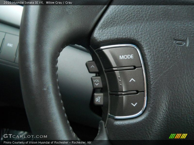 Controls of 2010 Sonata SE V6