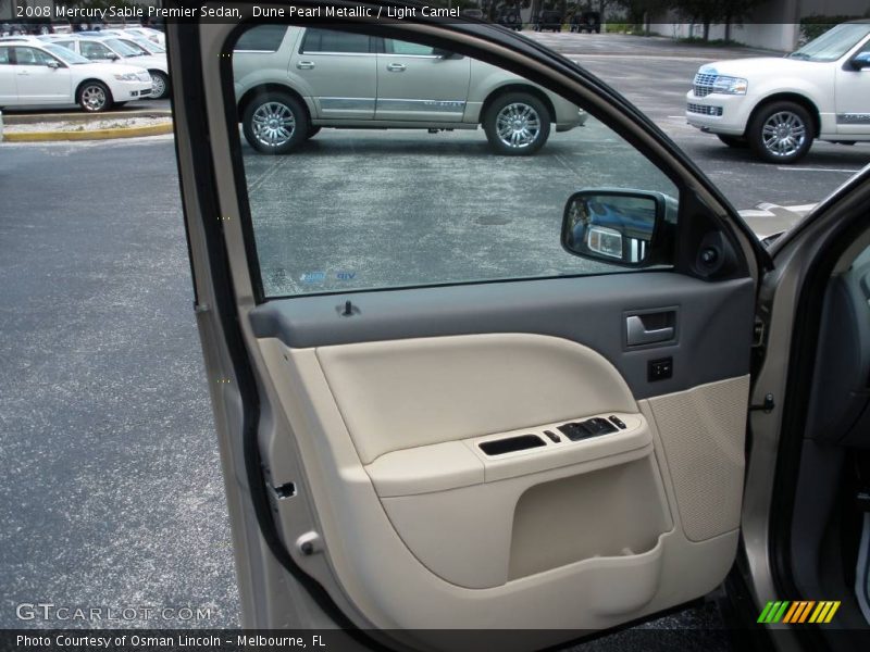 Dune Pearl Metallic / Light Camel 2008 Mercury Sable Premier Sedan