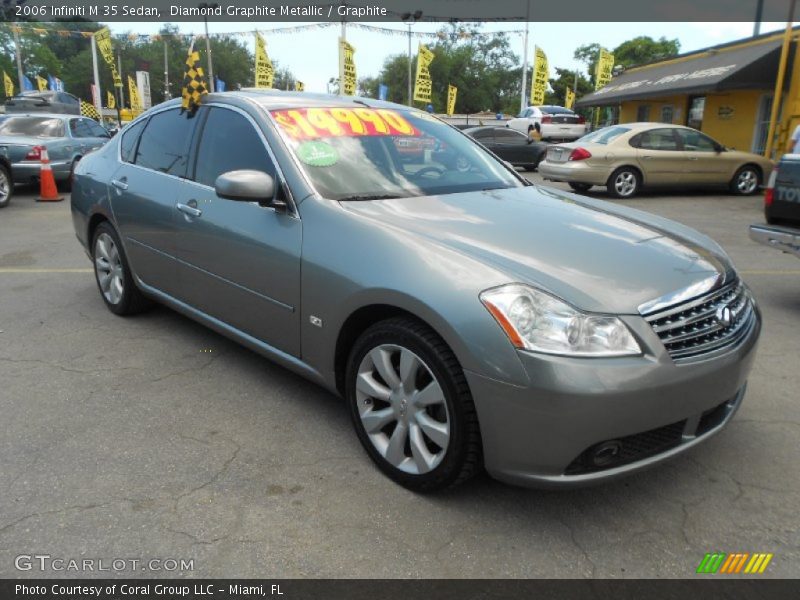 Diamond Graphite Metallic / Graphite 2006 Infiniti M 35 Sedan