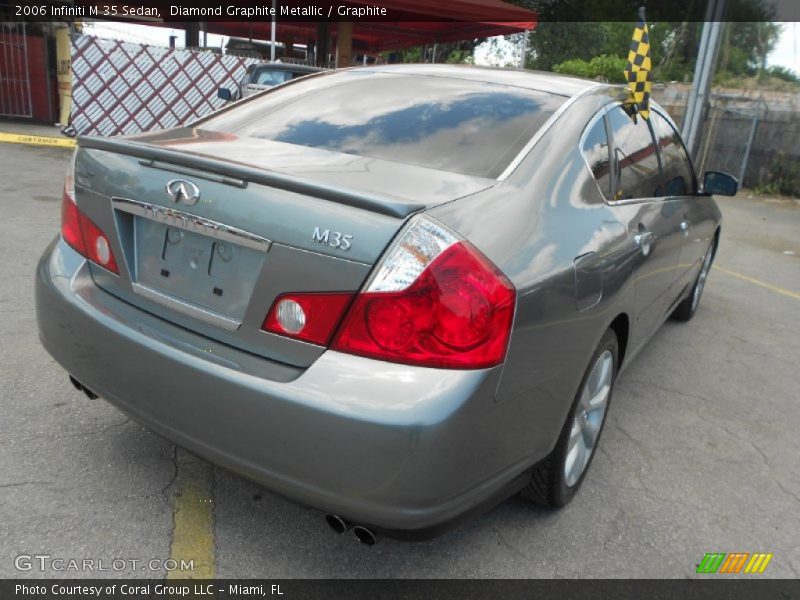 Diamond Graphite Metallic / Graphite 2006 Infiniti M 35 Sedan