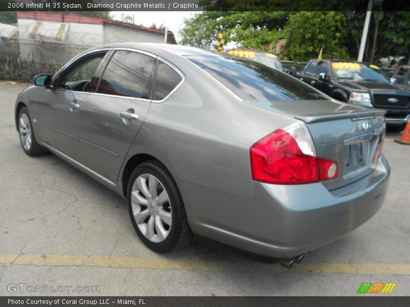 Diamond Graphite Metallic / Graphite 2006 Infiniti M 35 Sedan