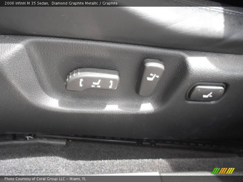Diamond Graphite Metallic / Graphite 2006 Infiniti M 35 Sedan