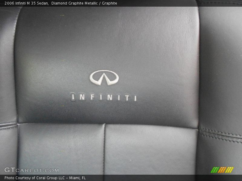 Diamond Graphite Metallic / Graphite 2006 Infiniti M 35 Sedan
