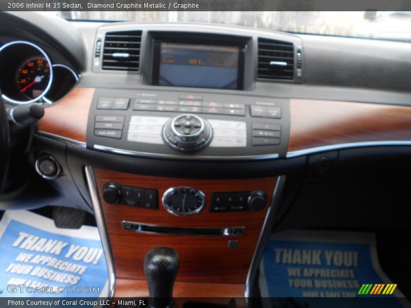 Diamond Graphite Metallic / Graphite 2006 Infiniti M 35 Sedan