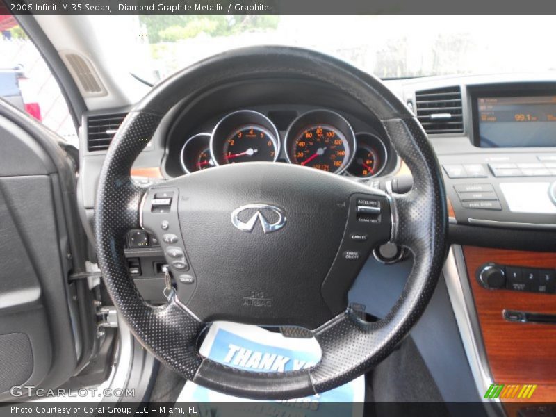 Diamond Graphite Metallic / Graphite 2006 Infiniti M 35 Sedan