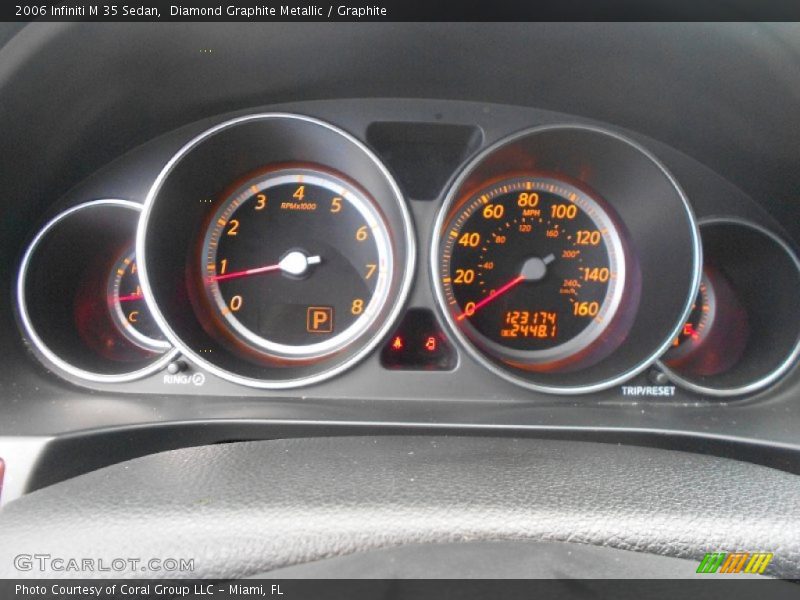 Diamond Graphite Metallic / Graphite 2006 Infiniti M 35 Sedan