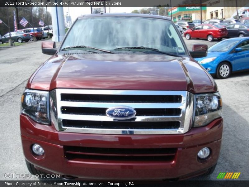 Autumn Red Metallic / Stone 2012 Ford Expedition Limited 4x4