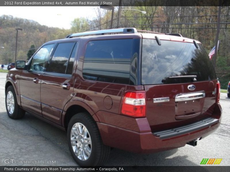 Autumn Red Metallic / Stone 2012 Ford Expedition Limited 4x4