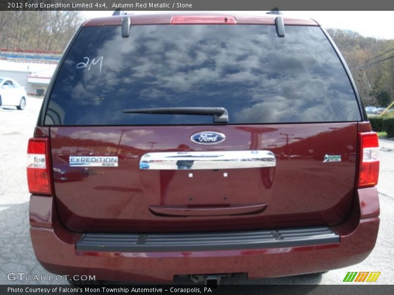 Autumn Red Metallic / Stone 2012 Ford Expedition Limited 4x4