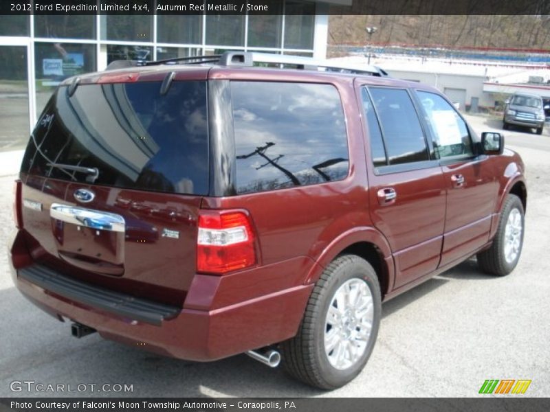 Autumn Red Metallic / Stone 2012 Ford Expedition Limited 4x4