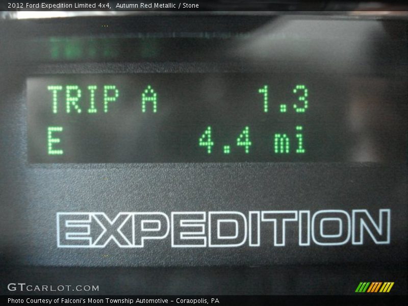 Autumn Red Metallic / Stone 2012 Ford Expedition Limited 4x4