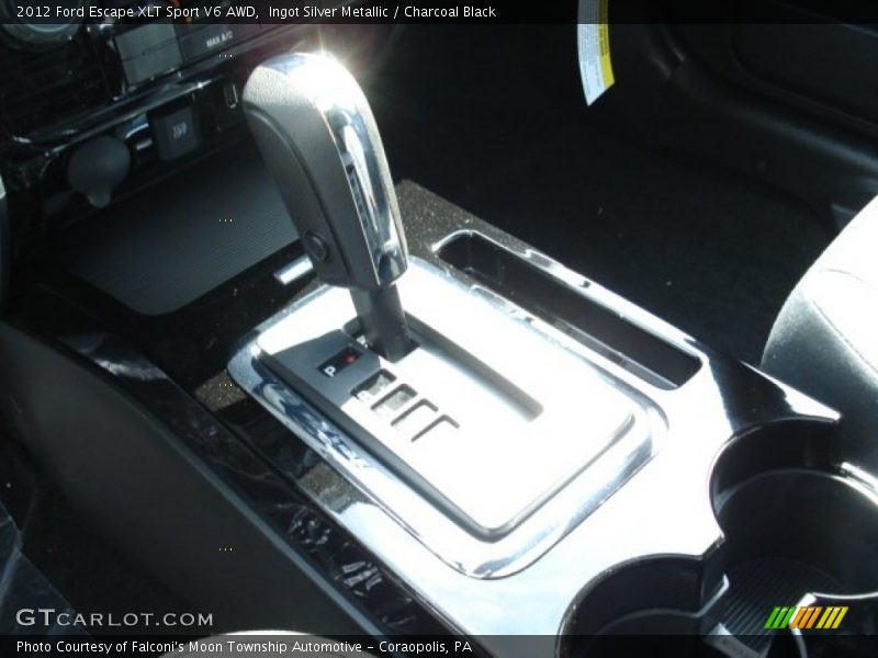 Ingot Silver Metallic / Charcoal Black 2012 Ford Escape XLT Sport V6 AWD