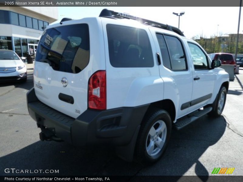 Avalanche White / Desert/Graphite 2005 Nissan Xterra SE 4x4
